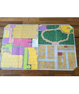 1984 TSR Marvel Super Heroes RPG Lone Wolves Map Only - $367.38 MXN