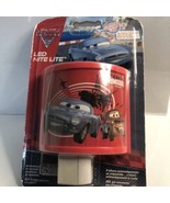 NEW DISNEY PIXAR CARS 2 NITE LITE DUSK DAWN ENERGY EFFICIENT LED FINN MC... - $10.50