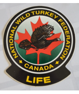 NATIONAL WILD TURKEY FEDERATION TEAM NWTF CANADA STICKER LIFE ADVERTISIN... - £7.85 GBP