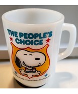 Vtg The People’s Choice Snoopy Mug Collectors Series 1980 #4 Anchor Hock... - $59.38