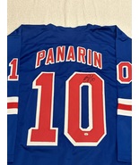 Artemi Panarin Signed New York Rangers Hockey Jersey COA - £142.66 GBP