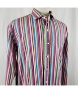 Polo Ralph Lauren Westerton Cotton Shirt XL Button Up Multi Color Stripe... - £14.90 GBP
