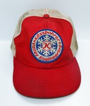 Vintage Kassbohrer Valley Engineering Trucker Hat Snapback Swingster USA Used - £39.75 GBP