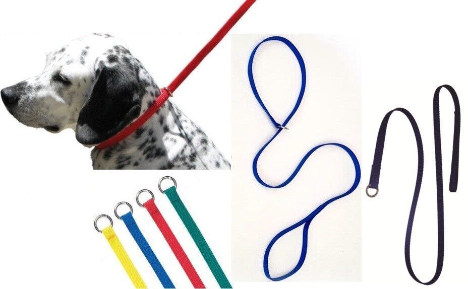 DOG Quick Fit ANIMAL CONTROL NO SLIP NYLON 6&#39;LEAD LEASH Grooming Kennel ... - $5.99+