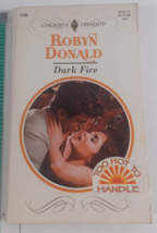 dark fire by robyn donald harlequin novel fiction paperback good - $5.94