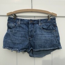 BP Denim Jean Shorts Button Fly 100% Cotton Size 28 - £12.45 GBP