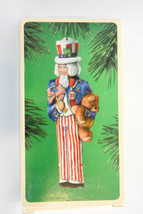 Hallmark Uncle Sam  Tin Ornament  1984 Keepsake Ornament - £24.75 GBP