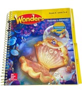 Wonders Reading Grade K Unit 3-4 Teachers Ed 2020 Homeschool Language Elementary - £25.52 GBP