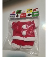 Unipak Aunt Ginnie’s Antique Bear Collection Fruit Santa Outfit Christma... - $14.99