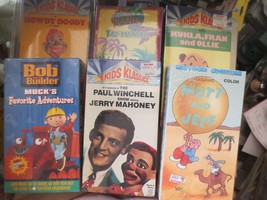 6 Vintage Cartoon Kids Movies Shows NEW Taz Howdy Doody Kukla Bob Builder - $31.98 CAD
