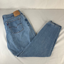 Vintage Women&#39;s Levis 550 Jeans, Made in USA, Relaxed Fit, Tapered Leg, Size 20 - £82.99 GBP