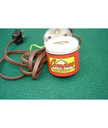 Light Socket electric light w/clamp Bulb plug Vintage Compco Chicago Ill... - $341.09 MXN