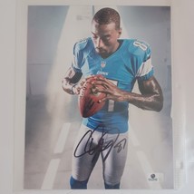 Calvin Johnson Detroit Lions Signed Autographed 8x10 Photo COA HOF - £69.28 GBP