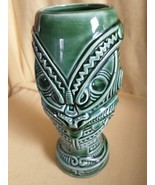 Tiki Green Stoneware Figural Glass - $14.85