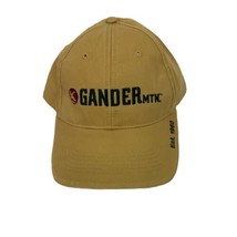 Gander MTN Est 1960 Mustard Yellow Adjustable Baseball Cap We Live Outdoors - $15.88