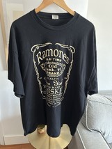 Vintage Ramones Black Punk Rock Band T-Shirt Oversized Grunge Size 3X - €30,69 EUR