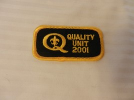 Boy Scouts of America Quality Unit 2001 Patch - $13.00