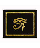 Eye of Horus gold and black computer, laptop,iPad,  mouse pad - £9.30 GBP
