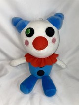 Roblox Piggy Clowny 8&quot; Plush Stuffed Animal Toy New No tags Blue and white Clown - £6.97 GBP
