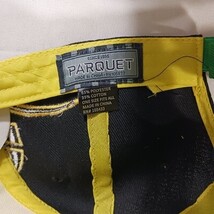 Parquet Jamaica Flag Men's Back Strap Yellow/Green Baseball Cap Hat image 9