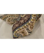 PAISLEY NECKTIE SET  Tie and Hanky Groom Groomsmen Chocolate Brown, Aqua... - €24,27 EUR