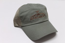 Trucker, Industrial, Baseball Cap, Hat Specialty Army Green/Brown - $21.77