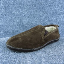 Minnetonka  Women Slipper Shoes Shoes Brown Leather Slip On Size 7 Medium - £19.55 GBP