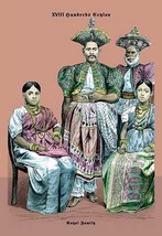 Royal Family of Ceylon, 19th Century by Richard Brown - Art Print - £17.57 GBP+