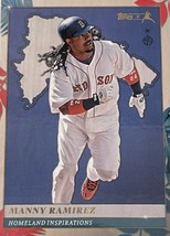 Manny Ramirez Topps X Juan Soto Curated Set #6 MLB Boston Red Sox Hall Of Fame - £5.59 GBP