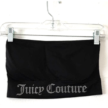 Juicy Couture Intimates Black Padded Tube Top Size Large - £22.85 GBP