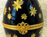 Faberge Limited Edition Navy Blue and Gold Starburst Egg  - £632.29 GBP