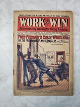 WORK AND WIN #1342: August 24, 1924 Fred Fearnot&#39;s Call By Wireless - $19.95