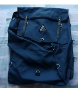 NEW VINTAGE AMERICAN CAMPER BLUE SATCHEL BAG BACKPACK LARGE - €27,08 EUR