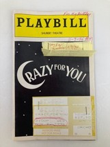 1994 Playbill Sam S. Shubert Theatre Harry Groener, Karen Ziemba Crazy for You - £11.12 GBP