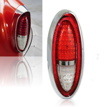 Red LED Tail Clear Back Up Light Lens Assembly EACH for 1954 Chevy Passenger Car - £146.70 GBP