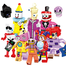 8Pcs The Amazing Digital Circus Minifigures Kaufmo Jax Pomni Zooble Cain... - $20.69