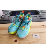 Adidas Harden Vol. 6 J Pulse Aqua Solar Yellow Kid&#39;s Basketball Shoes GV... - $99.51 CAD