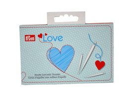 Prym Love Needle Card with Threader - $5.95
