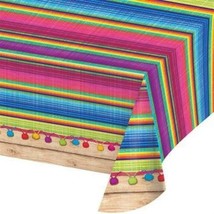 Serape Plastic Banquet Tablecloth Cinco de Mayo Fiesta Decoration - £15.02 GBP