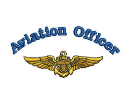 Aviation Officer Naval Aviator Wings Army Pilot Military Embroidered Pol... - $29.95+