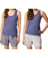 LUCKY Brand ~ INDIGO BLUE ~Extra Large (XL) ~ 3 Piece Pajama Tank &amp; Shor... - $445.14 MXN