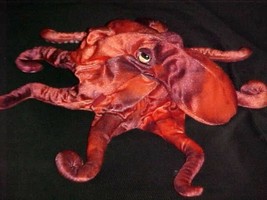 Folkmanis Octopus Hand Puppet Plush Toy  Fingers Move Tentacles - £47.36 GBP
