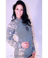 MASSIF FLAME RESISTANT FR ARMY COMBAT SHIRT W/LOGO ARMY STRONG ACU ACS A... - €36,71 EUR