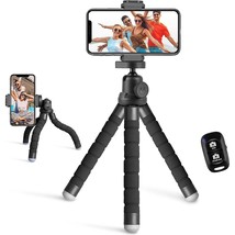 Portable And Flexible Phone Tripod Stand For Cellphones, Compact Mini Tripod Wit - £23.96 GBP