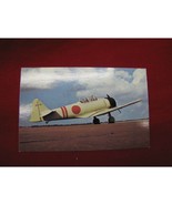 Vintage WII Japanese Fighter Plane Postcard #99 - £19.46 GBP
