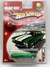 Hot Wheels 2005 Holiday Rods #3/5 1949 Merc Convertible Green NEW - $9.49