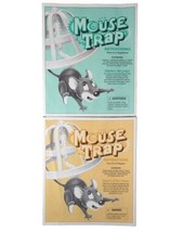 1994 Mouse Trap Board Game Replacement Parts Pieces Instructions Only Bilingual - £2.80 GBP