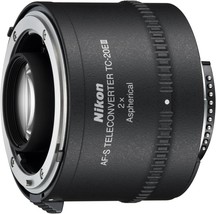 Nikon Dslr Cameras With Nikon Auto Focus-S Fx Tc-20E Iii Teleconverter Lens. - £228.33 GBP