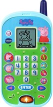Kids Play Phone Peppa Pig Let&#39;s Chat Learning Telephone Toddler Children Games - $20.79