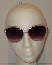 Giselle Women&#39;s Sunglasses Pink Purple Frame Oval Cat Eye retro Style - €12,79 EUR